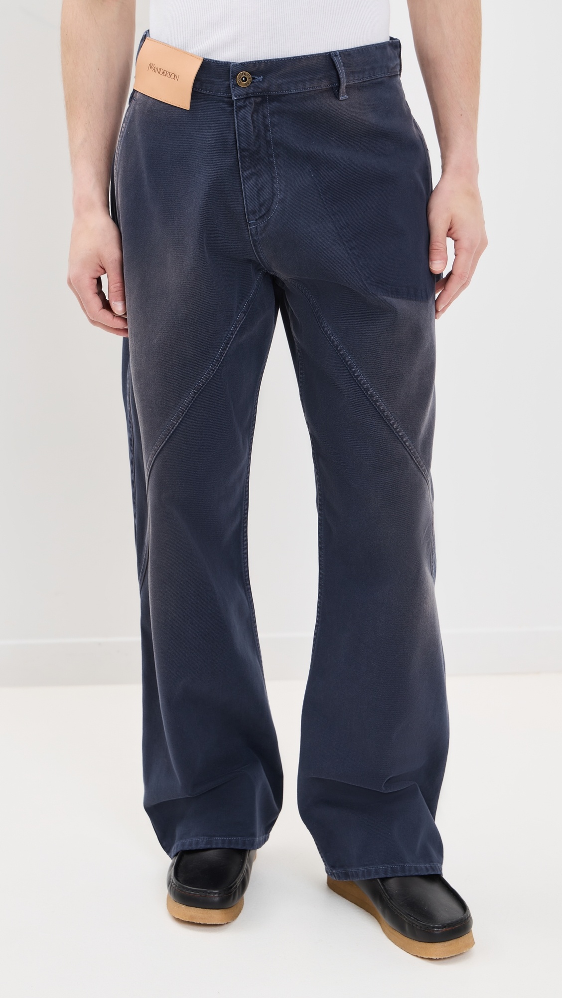 Aged Twisted Workwear Jeans - 6