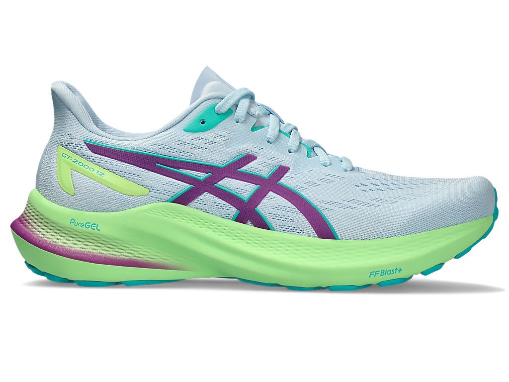 (WMNS) ASICS GT-2000 12 Lite-Show 'Blue Green' 1012B646-300 - 2