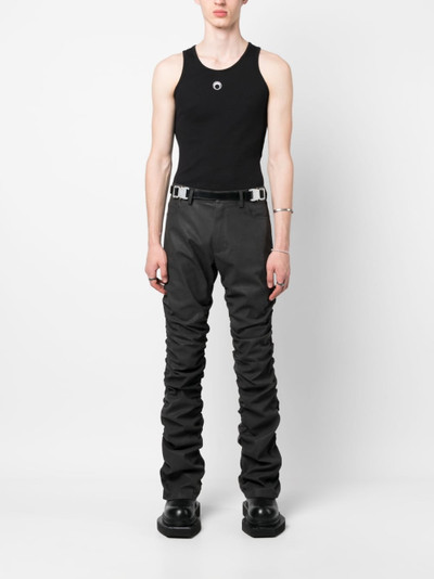 MISBHV ruched-detail tapered trousers outlook