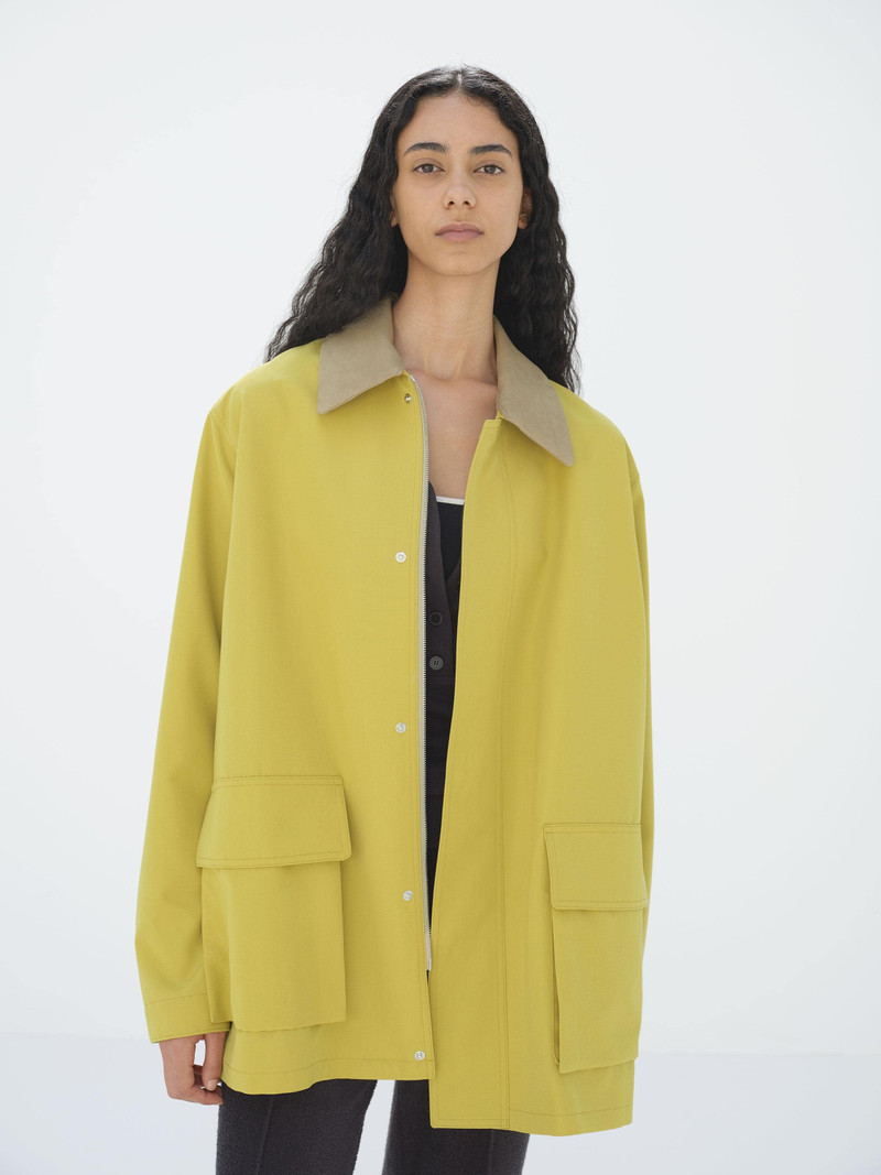 AURALEE WOOL MAX CANVAS BLOUSON outlook