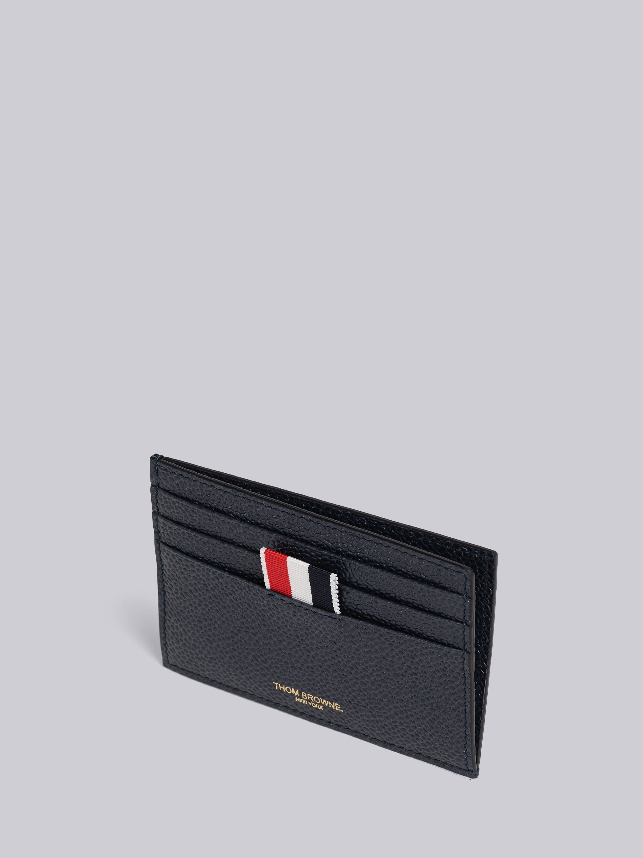 Pebble Grain Leather Tartan Hector Card Holder - 3