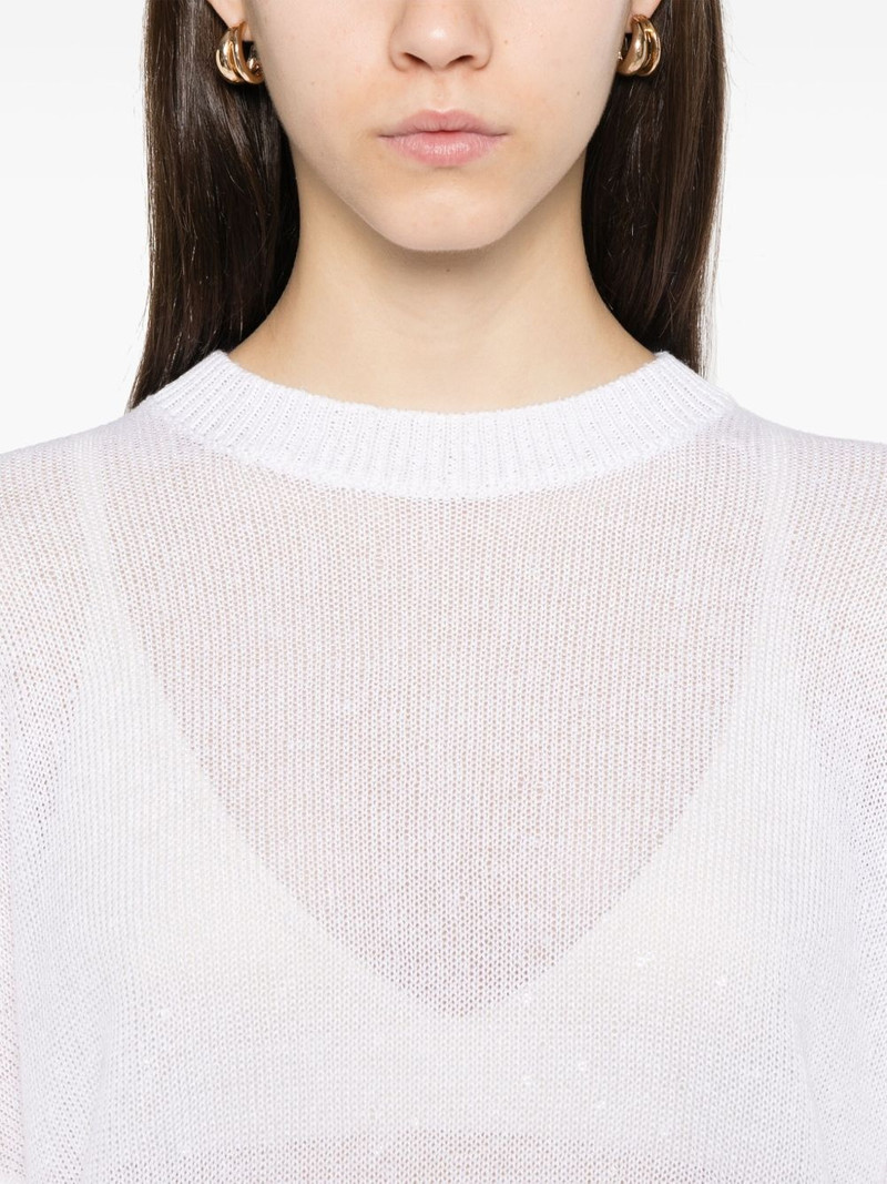 sequin-embellished sweater 5