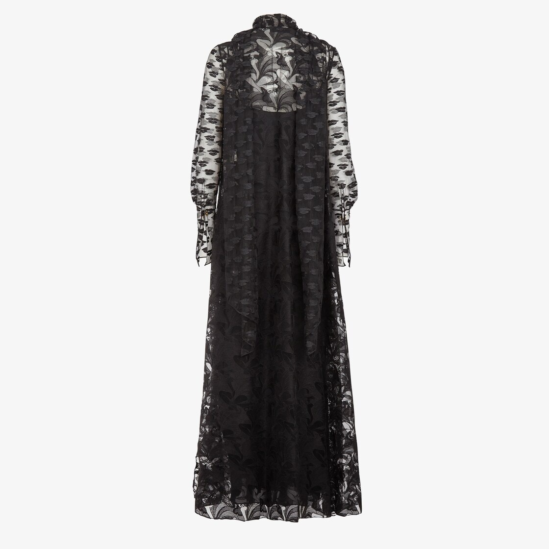Black lace dress - 2