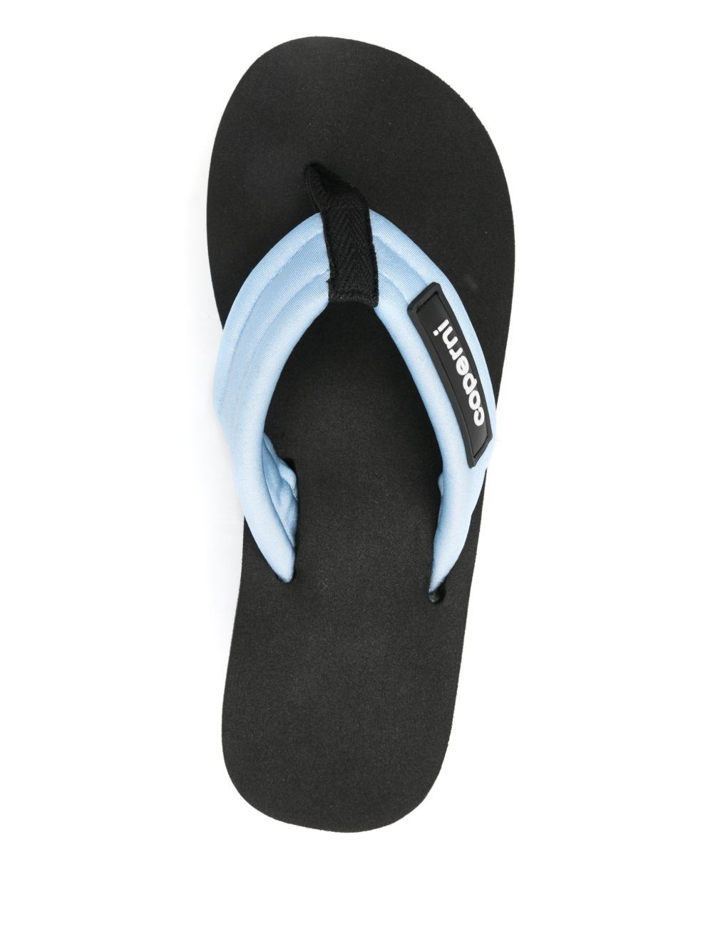 branded wedge flip flops - 4