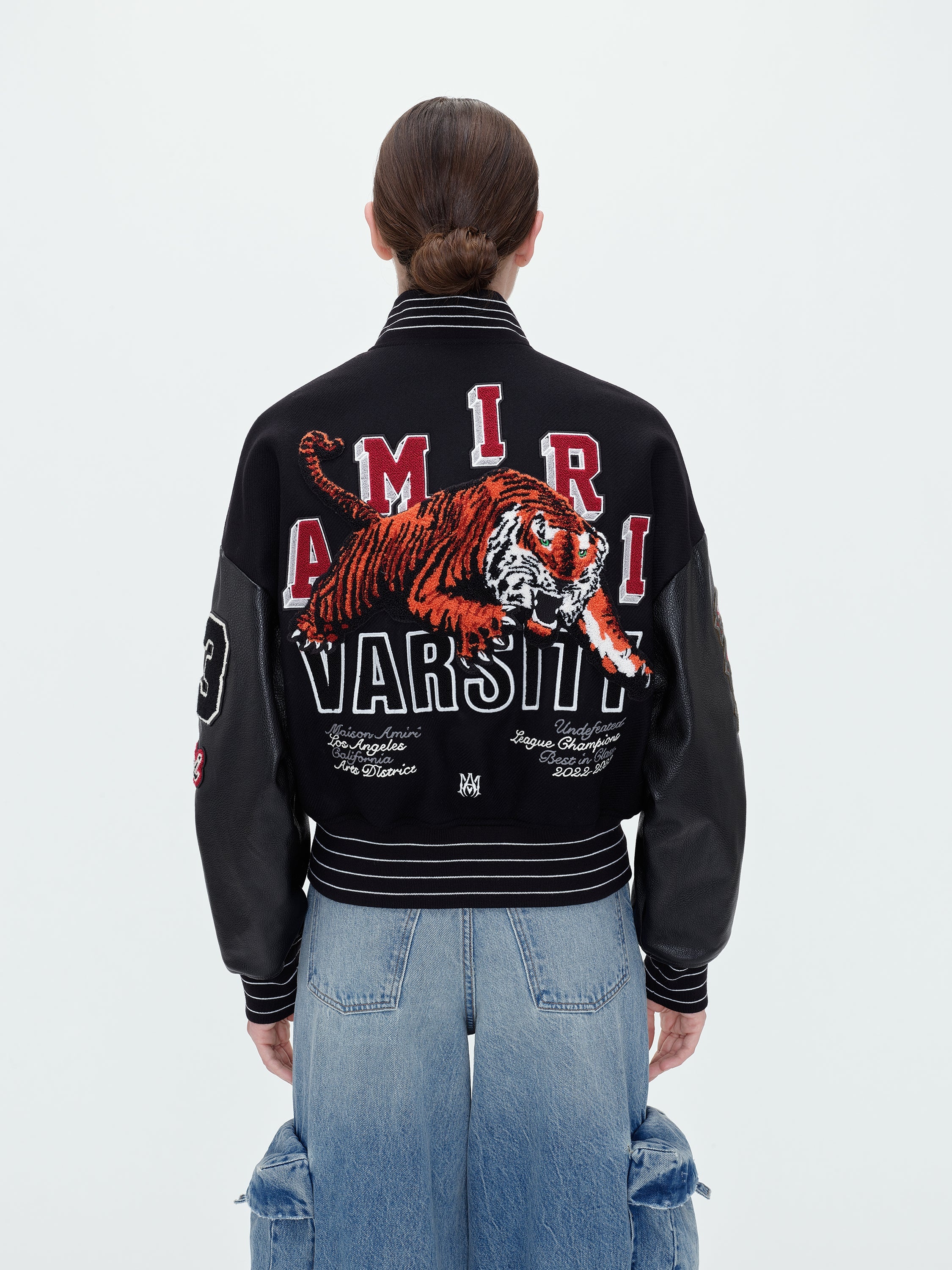 AMIRI TIGER VARSITY JACKET | REVERSIBLE