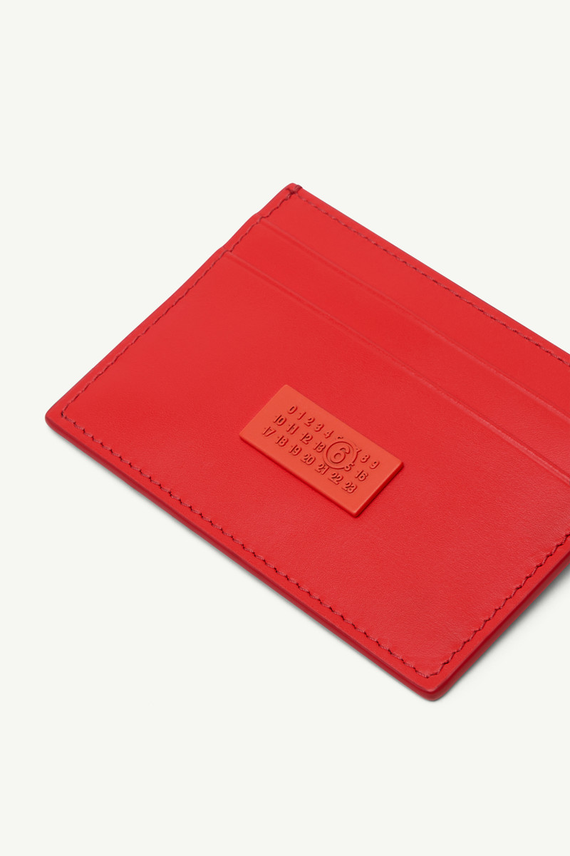 Numeric leather card holder 4