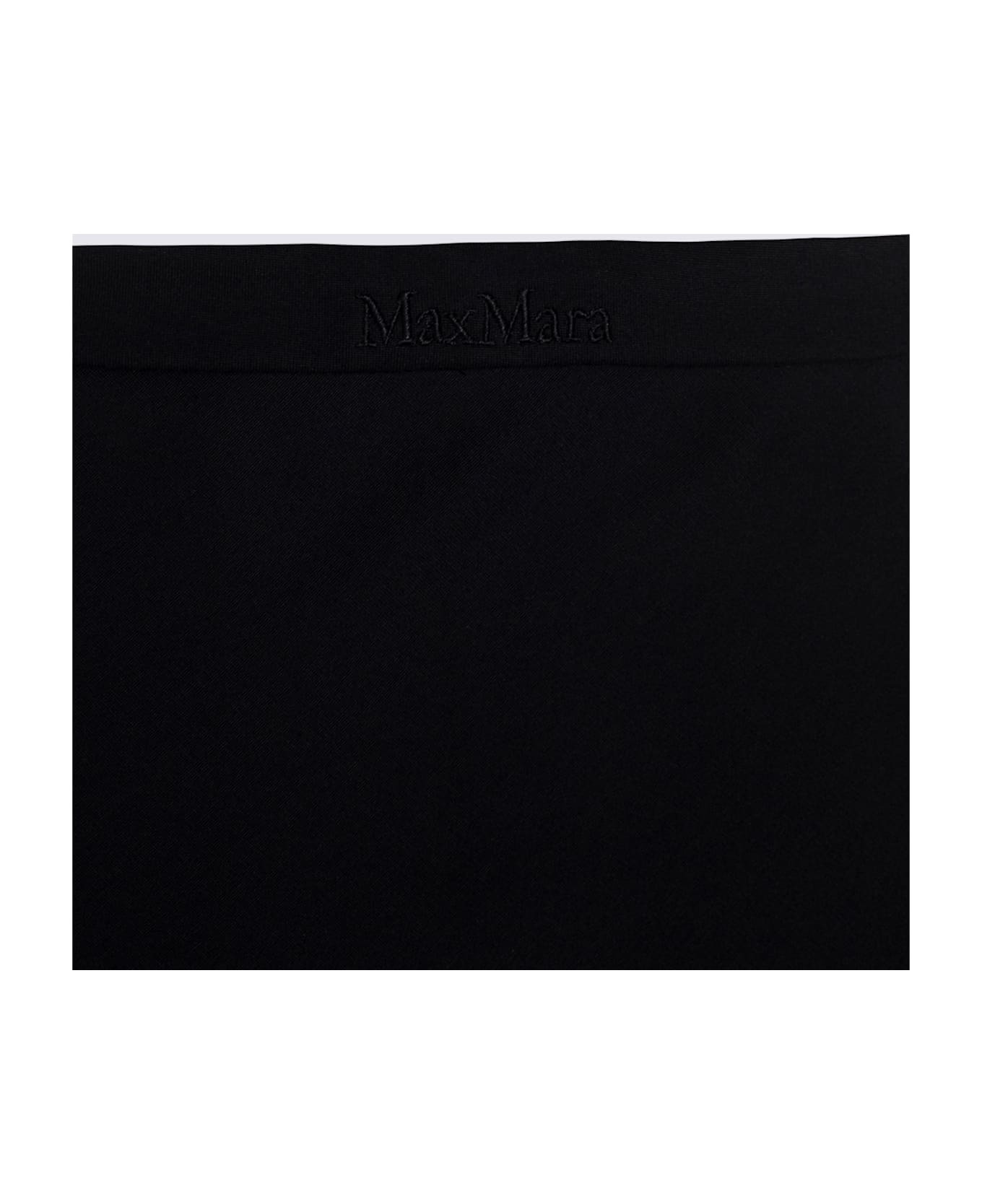 Black Cotton Skirt - 4