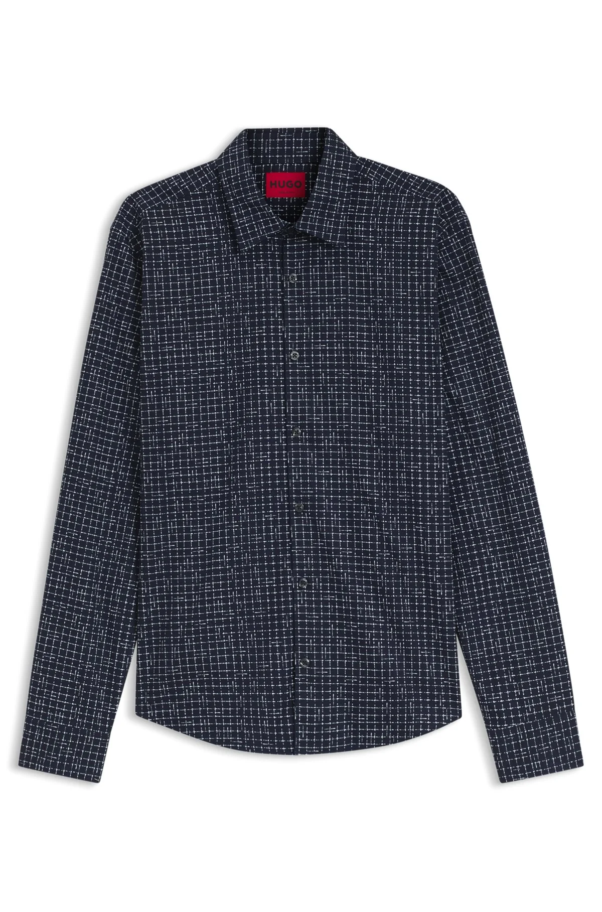 SLIM-FIT COTTON SHIRT - 1