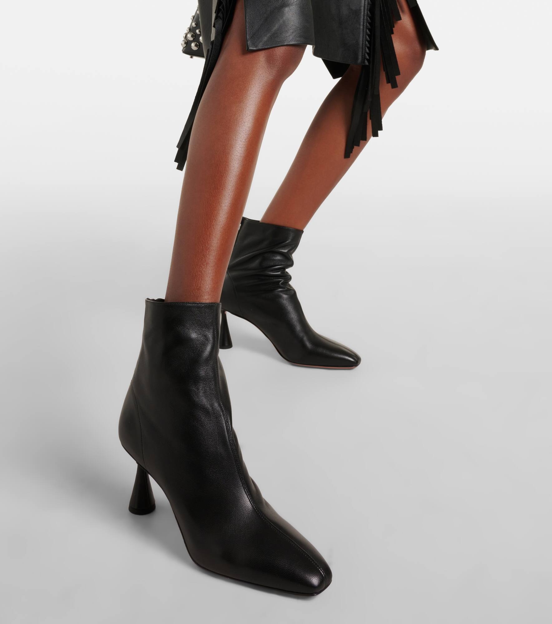 Amore 75 leather ankle boots - 7