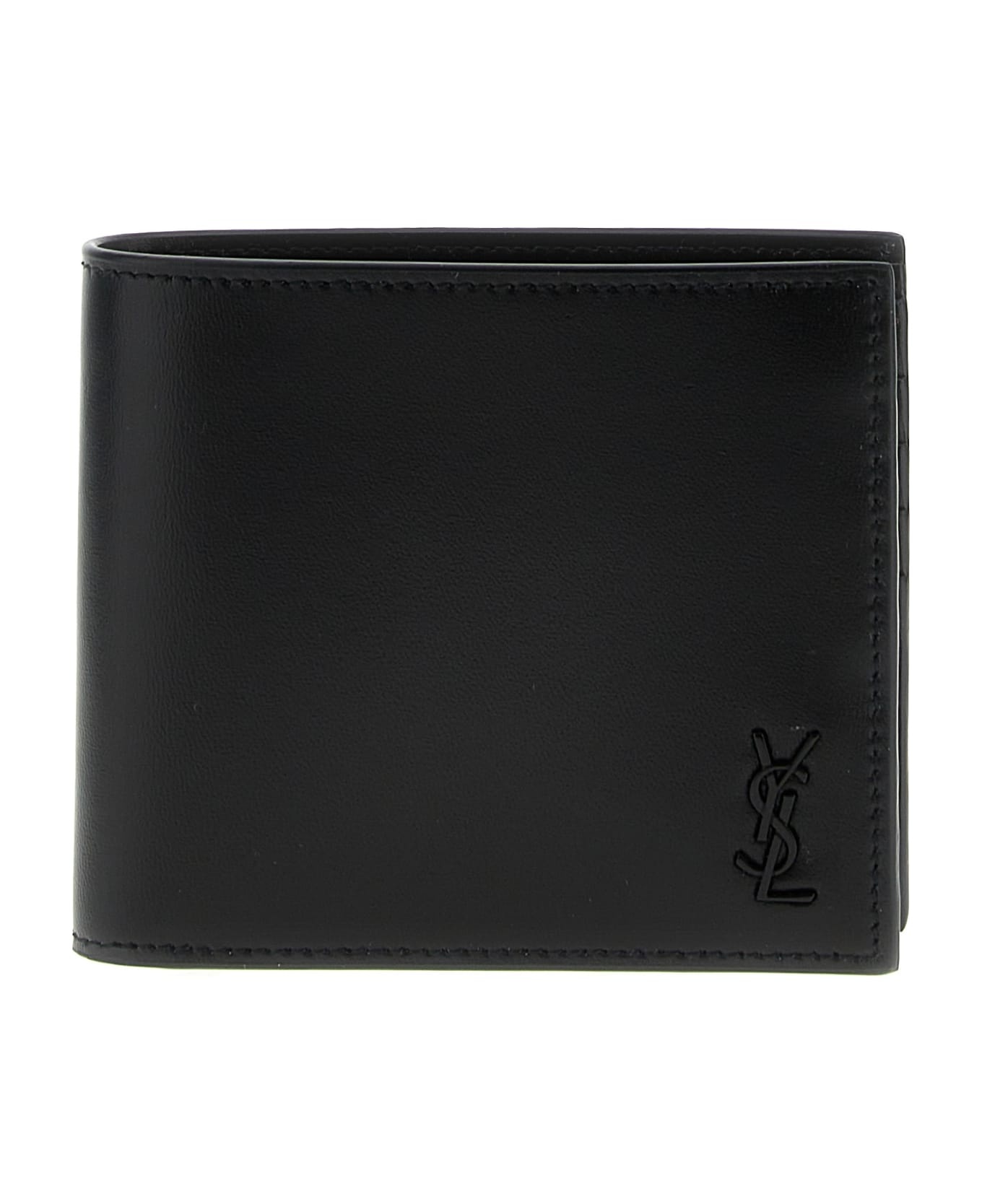 Logo Leather Wallet - 1