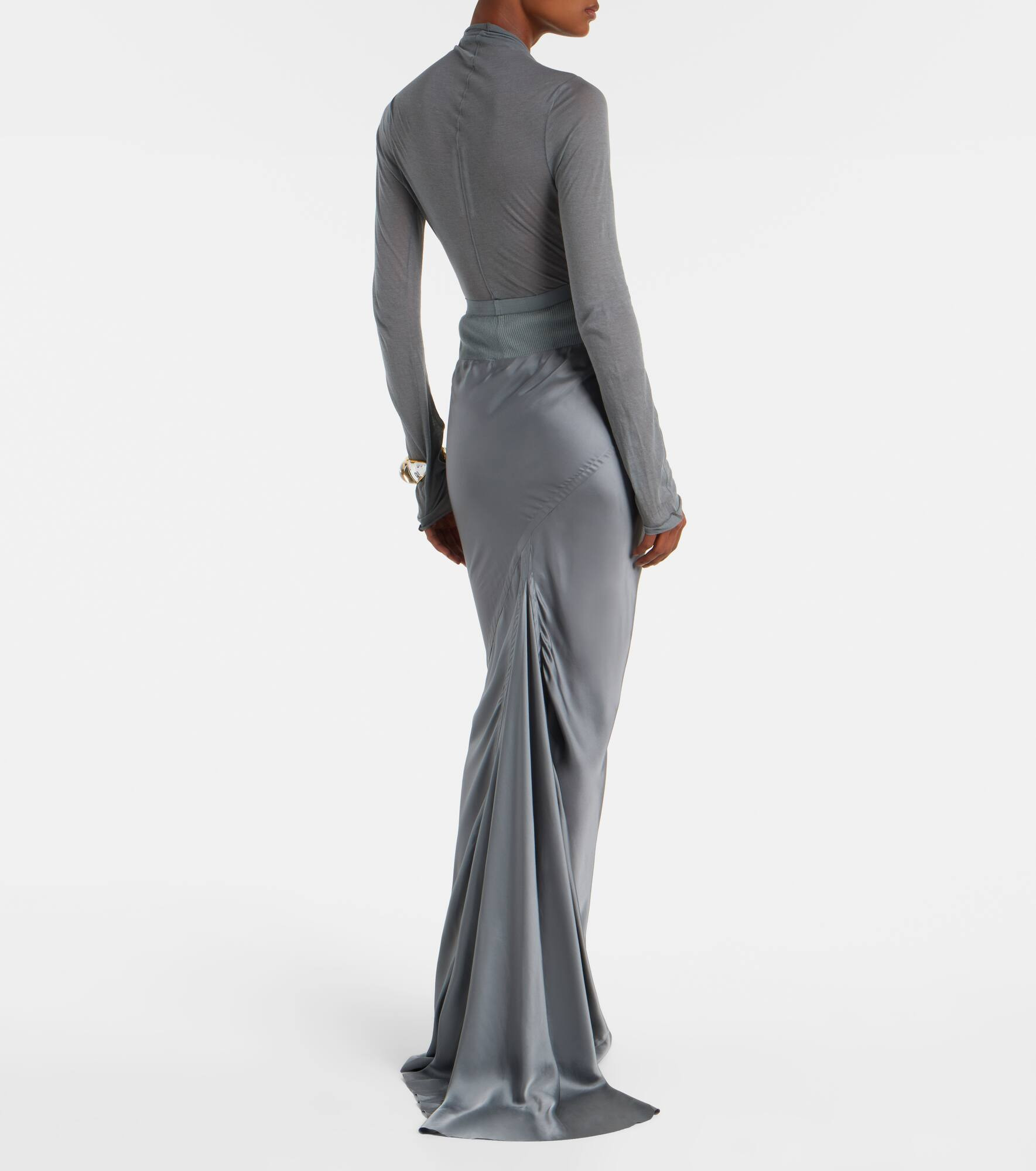 Coda satin maxi skirt - 3