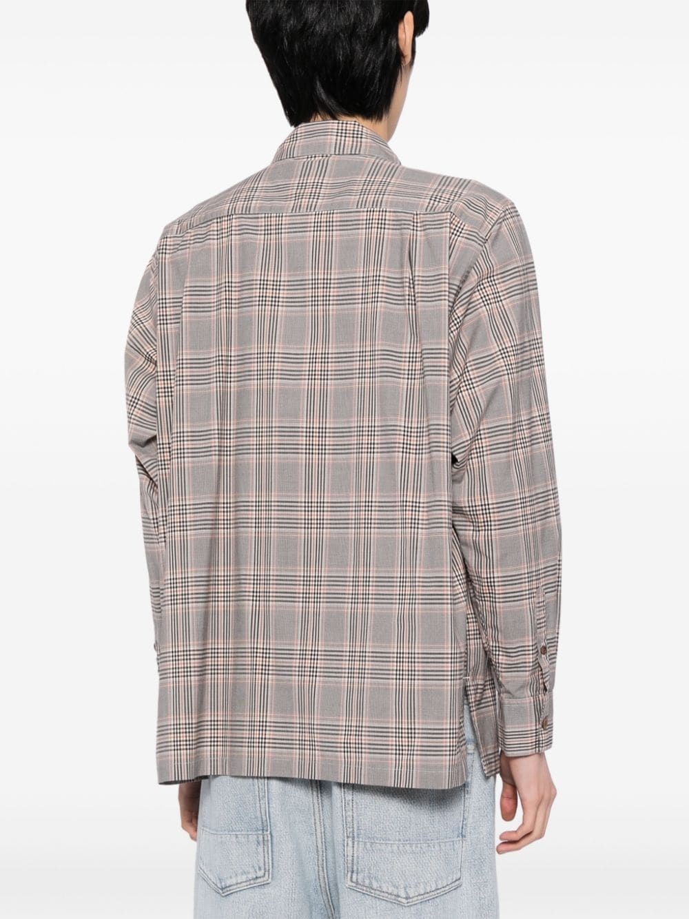 With My Friend checked cotton shirt - 4