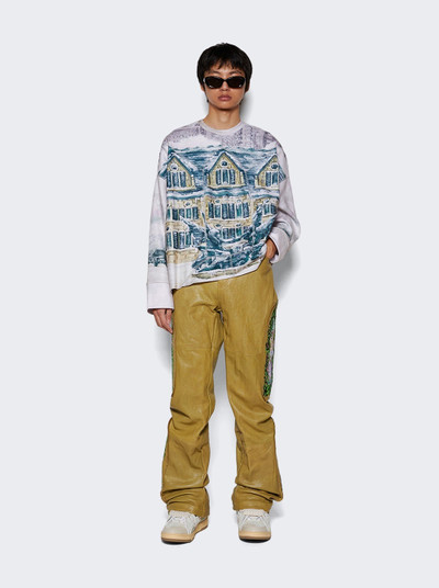 WHO DECIDES WAR Statue Long Sleeve Tee Multicolor outlook