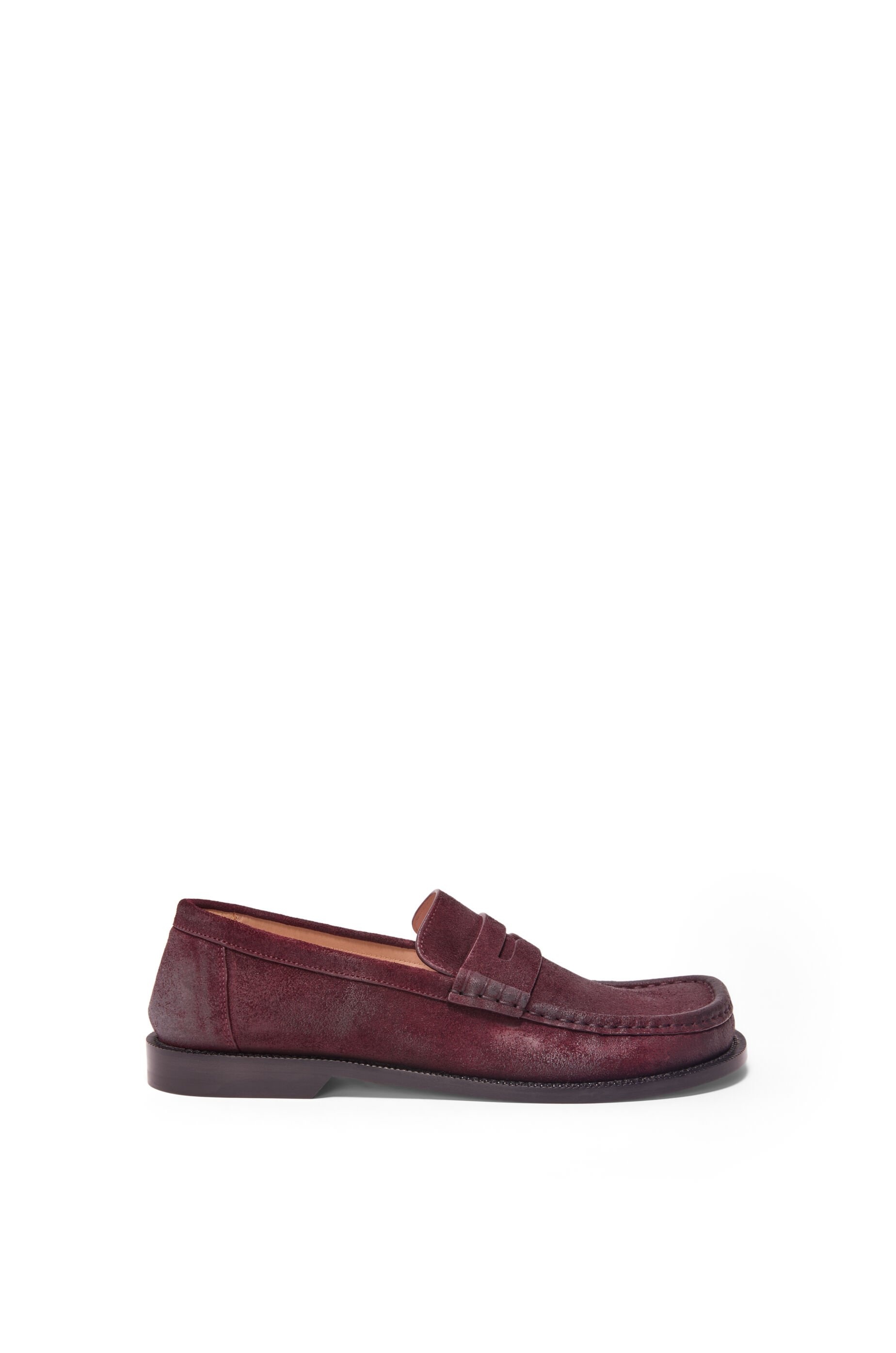 Campo loafer in waxed suede calfskin - 1