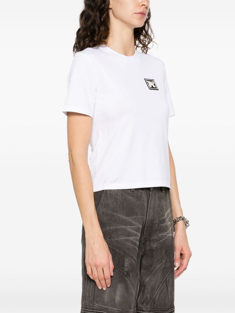 Ski Club fitted cotton T-shirt - 3