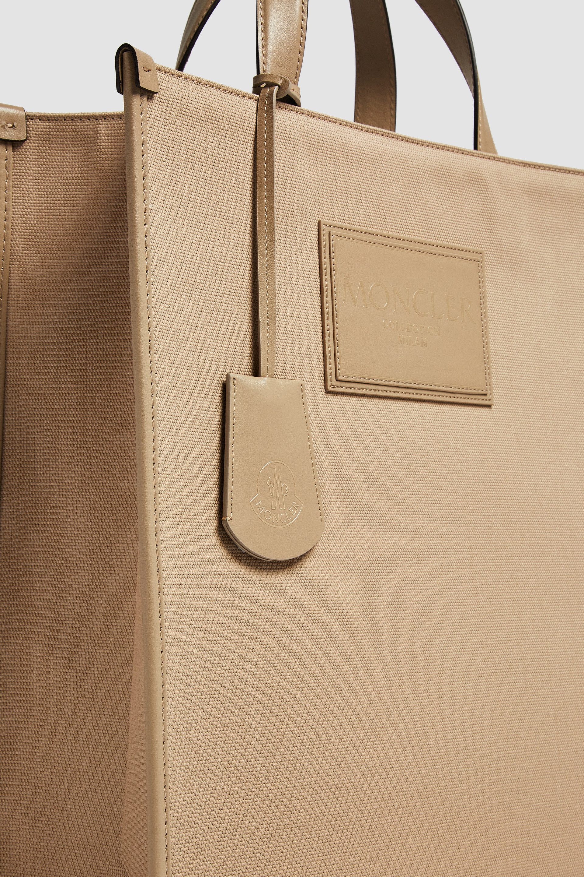 Alanah Leather-Trimmed Canvas Tote Bag - 6