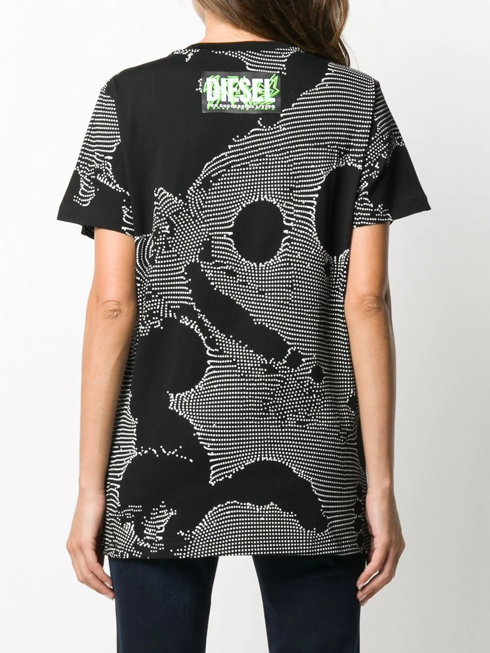 dot-print T-shirt - 4