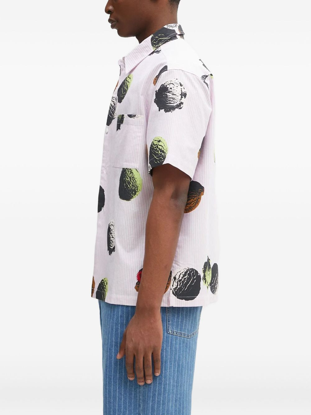 icecream-print shirt - 3