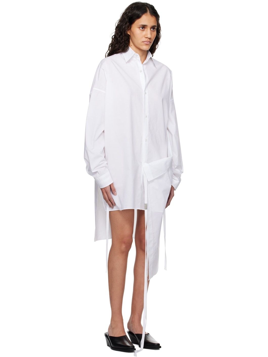 White Mala Midi Dress - 2