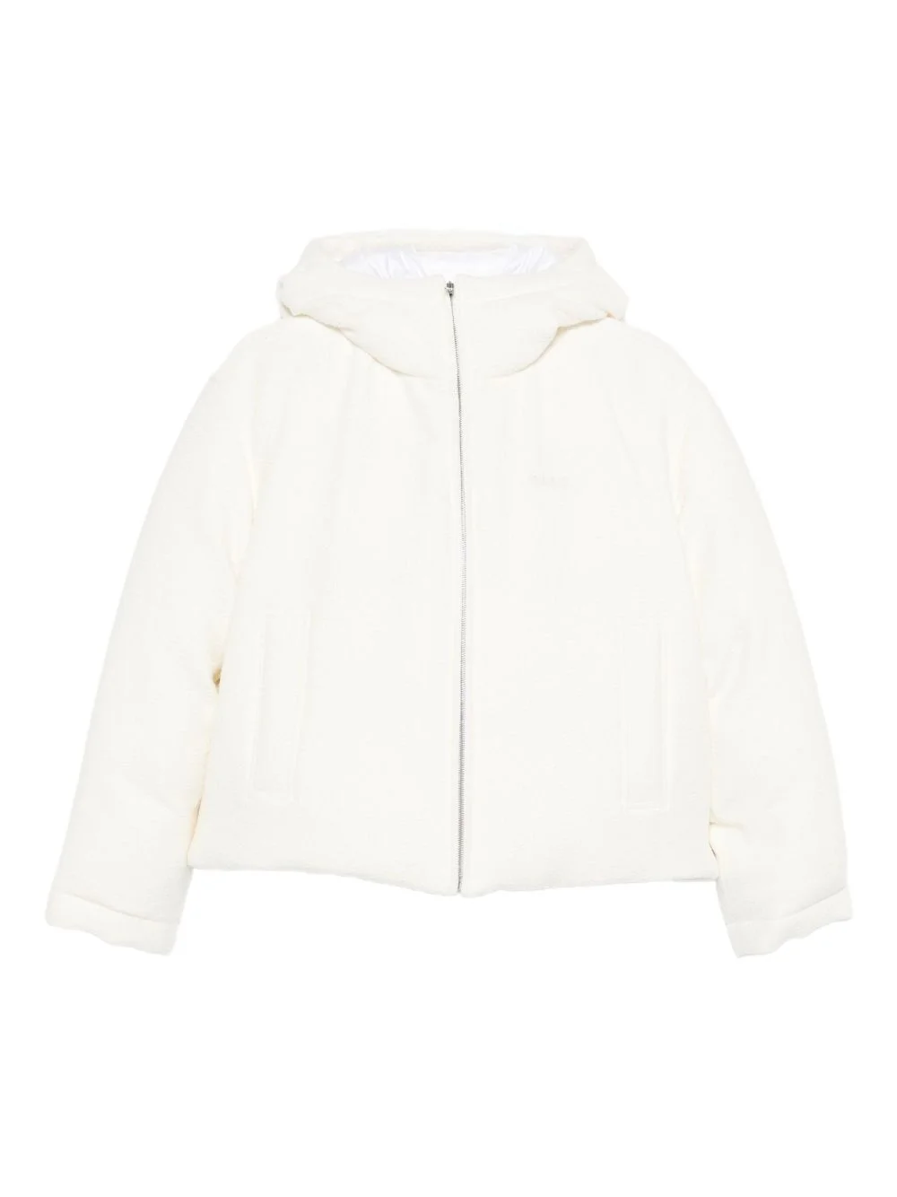 hooded puffer jacket - 1