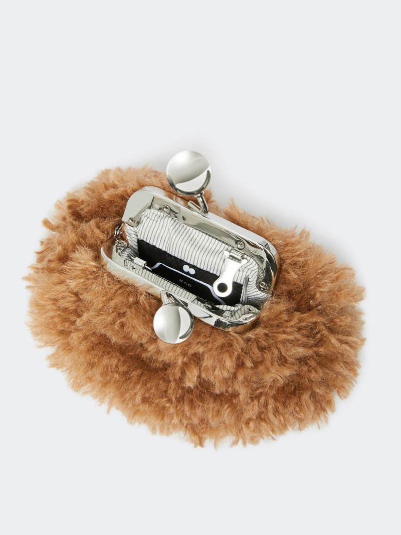 VIVY Mini Pasticcino Bag with a soft texture - ANTIQUE ROSE 5