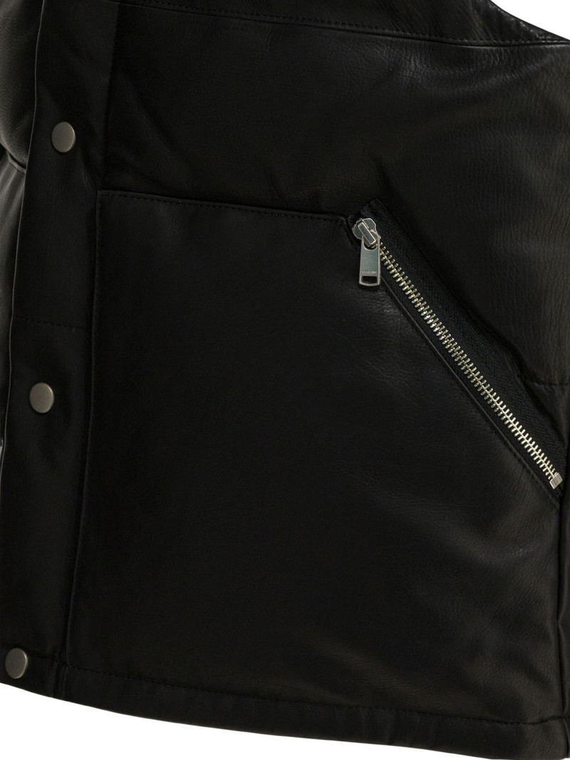 buttoned zip-up gilet 4
