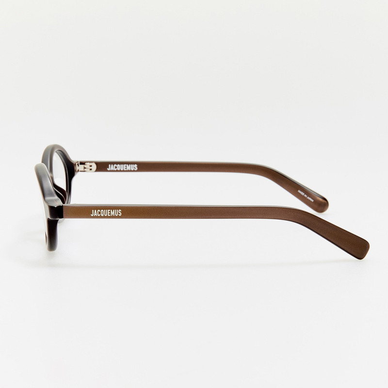 JACQUEMUS Pablo Optical in Metallic Brown outlook