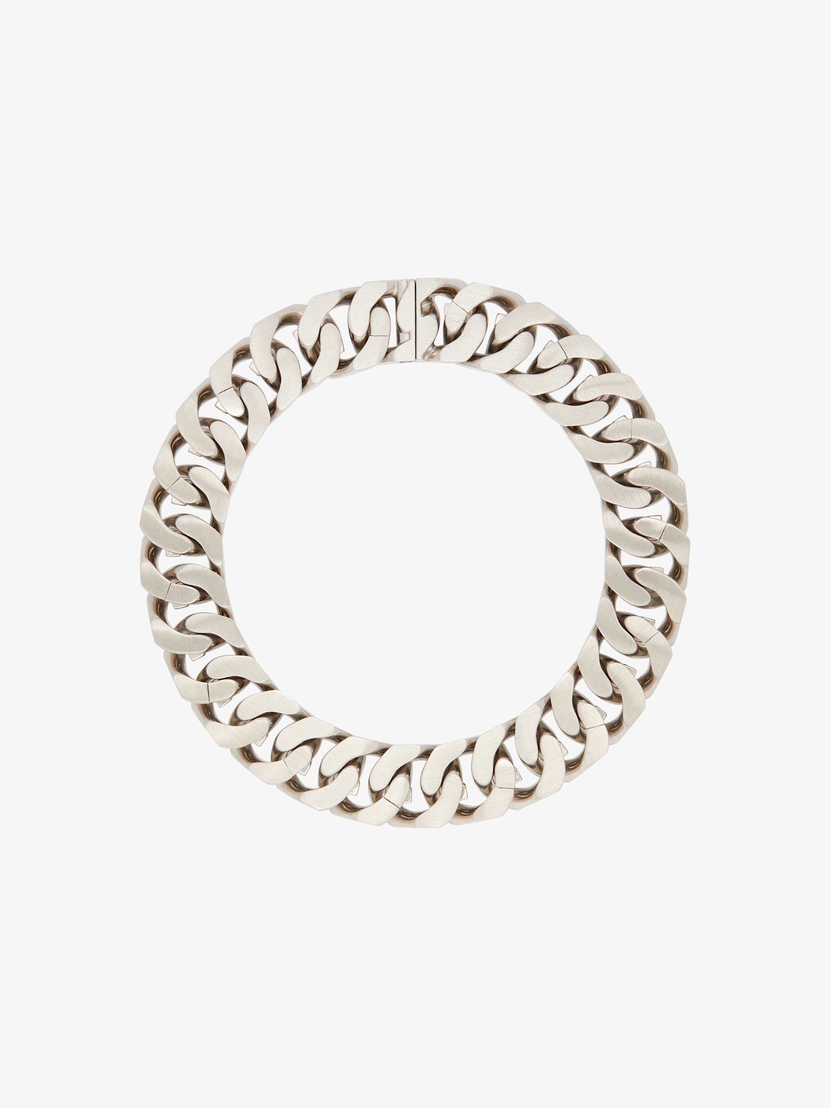 MEDIUM G CHAIN NECKLACE IN METAL - 5