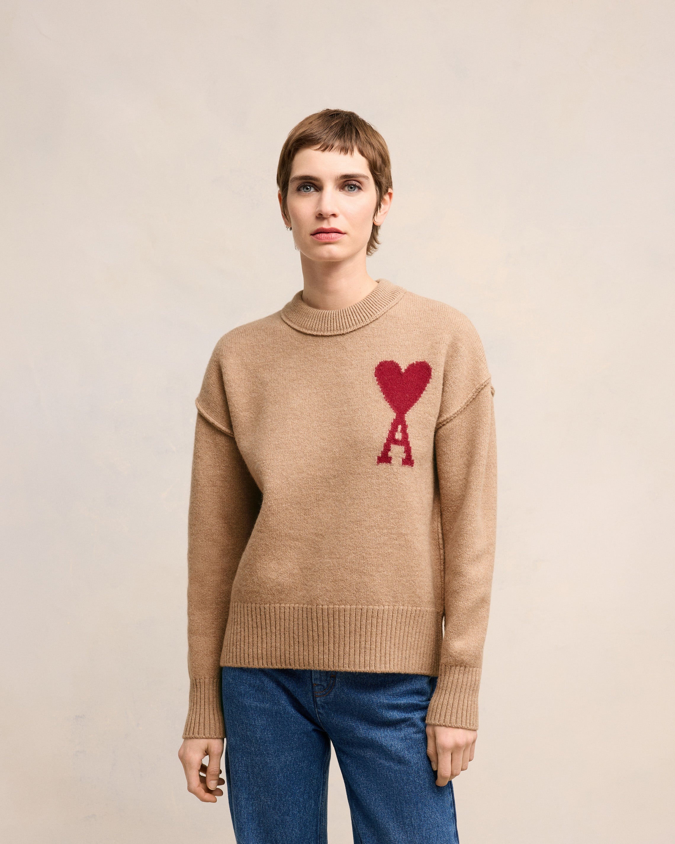 RED AMI DE COEUR SWEATER - 3