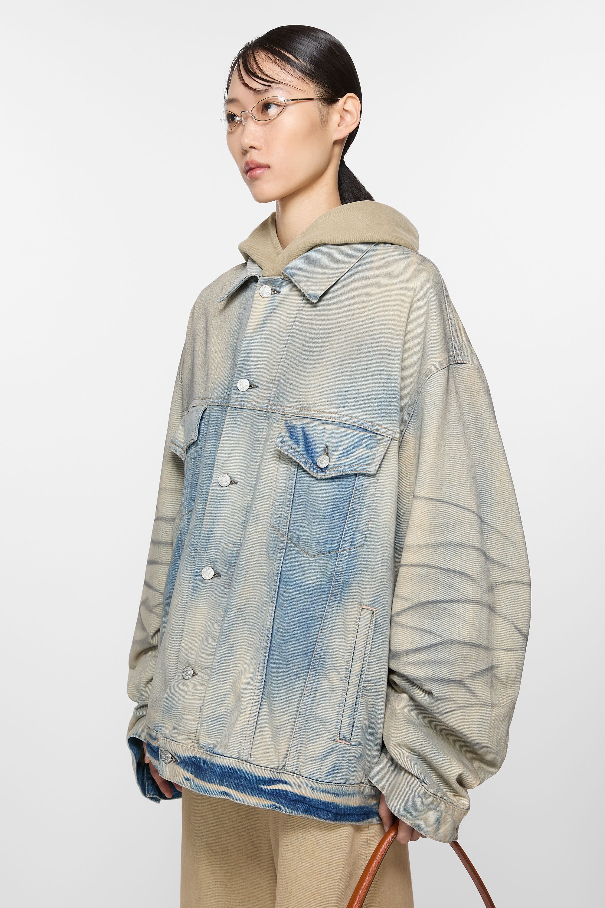 Denim jacket - Oversized fit - Light blue - 3
