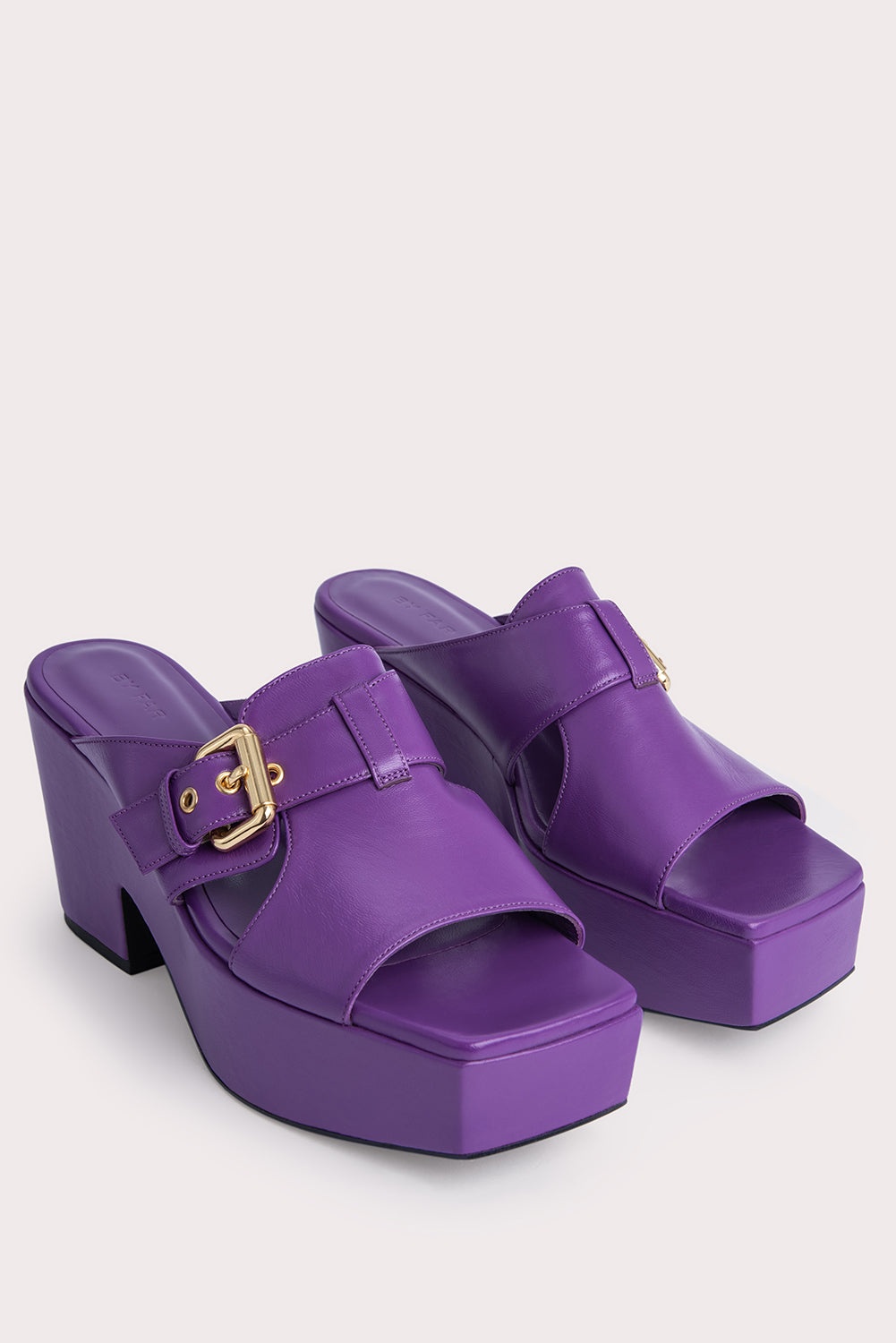 Lenka Purple Gloss Leather - 2