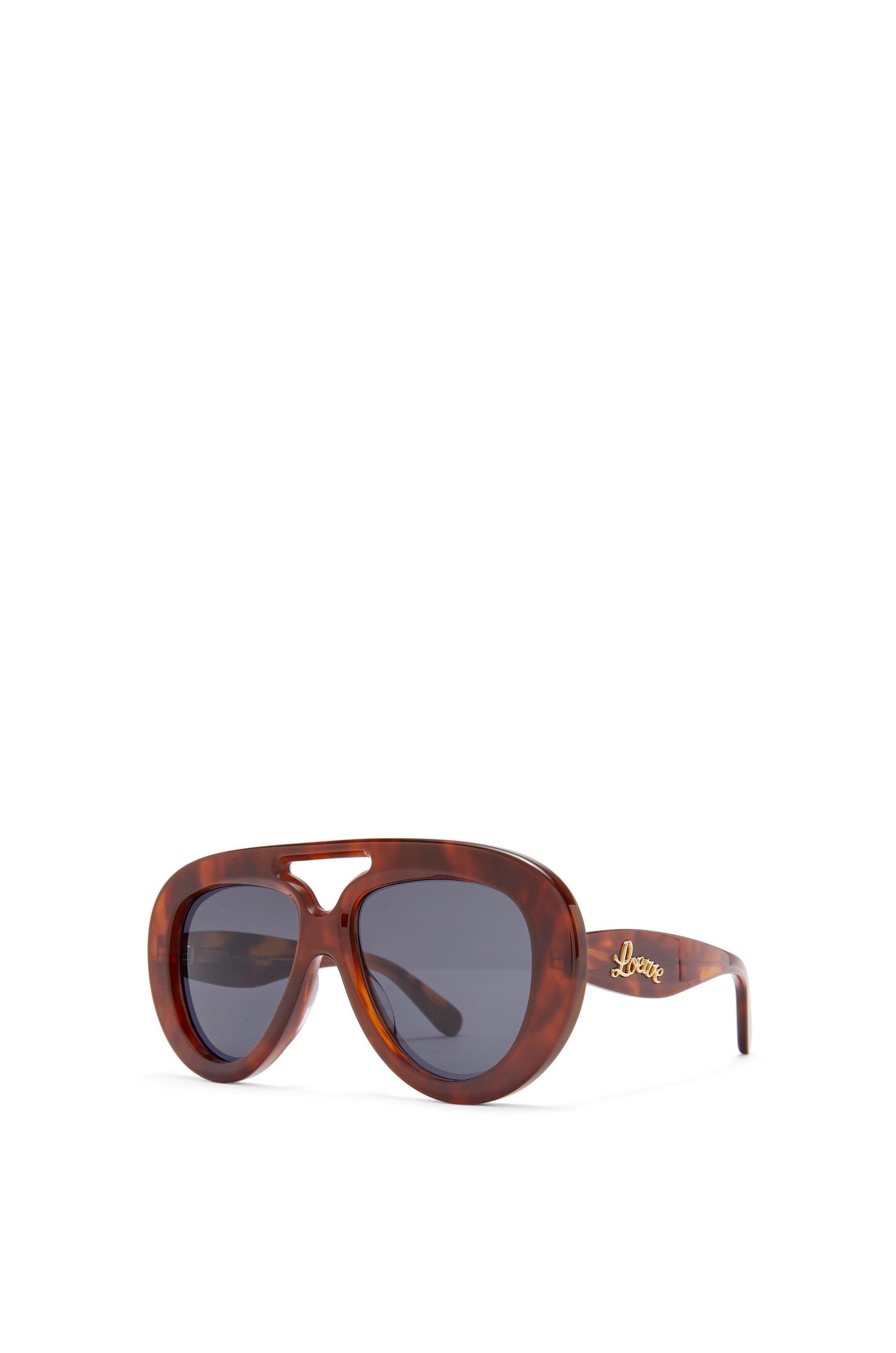 Round Spoiler Aviator sunglasses - 3