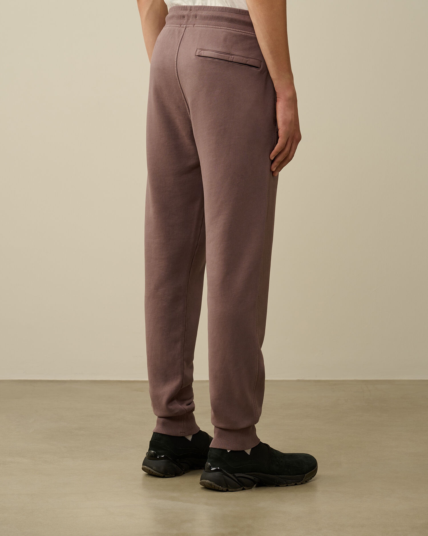 Brushed and Emerized Diagonal Fleece Cargo Sweatpants - 3