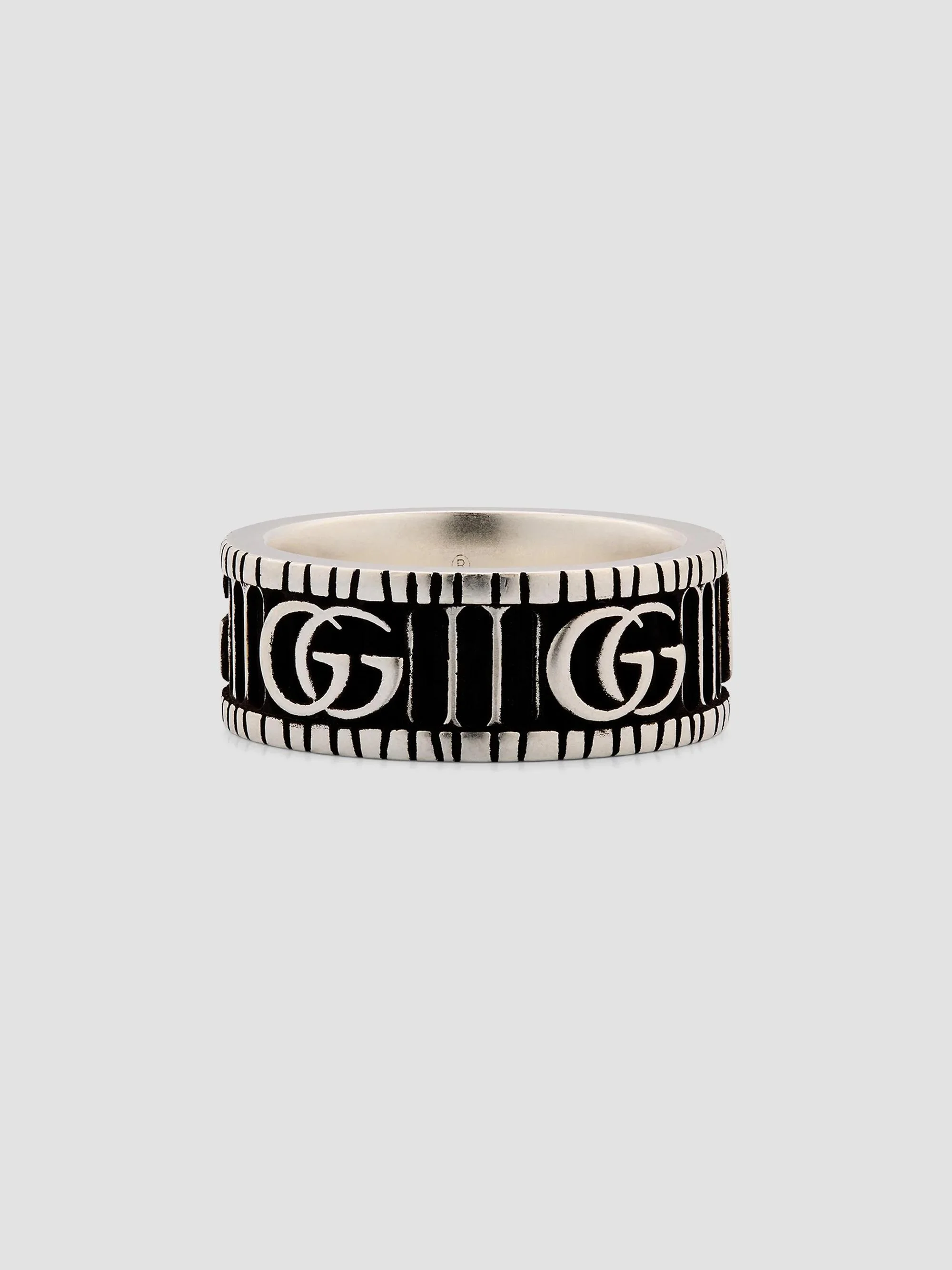 Women's GG Marmont Sterling Silver Ring - 1