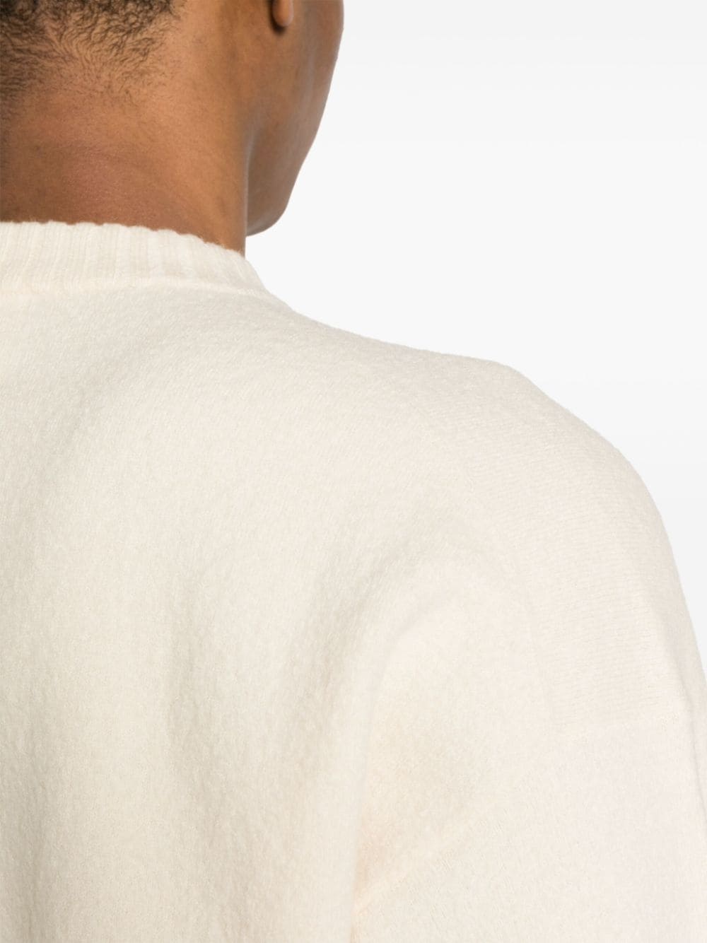 bouclÃ© wool jumper - 5