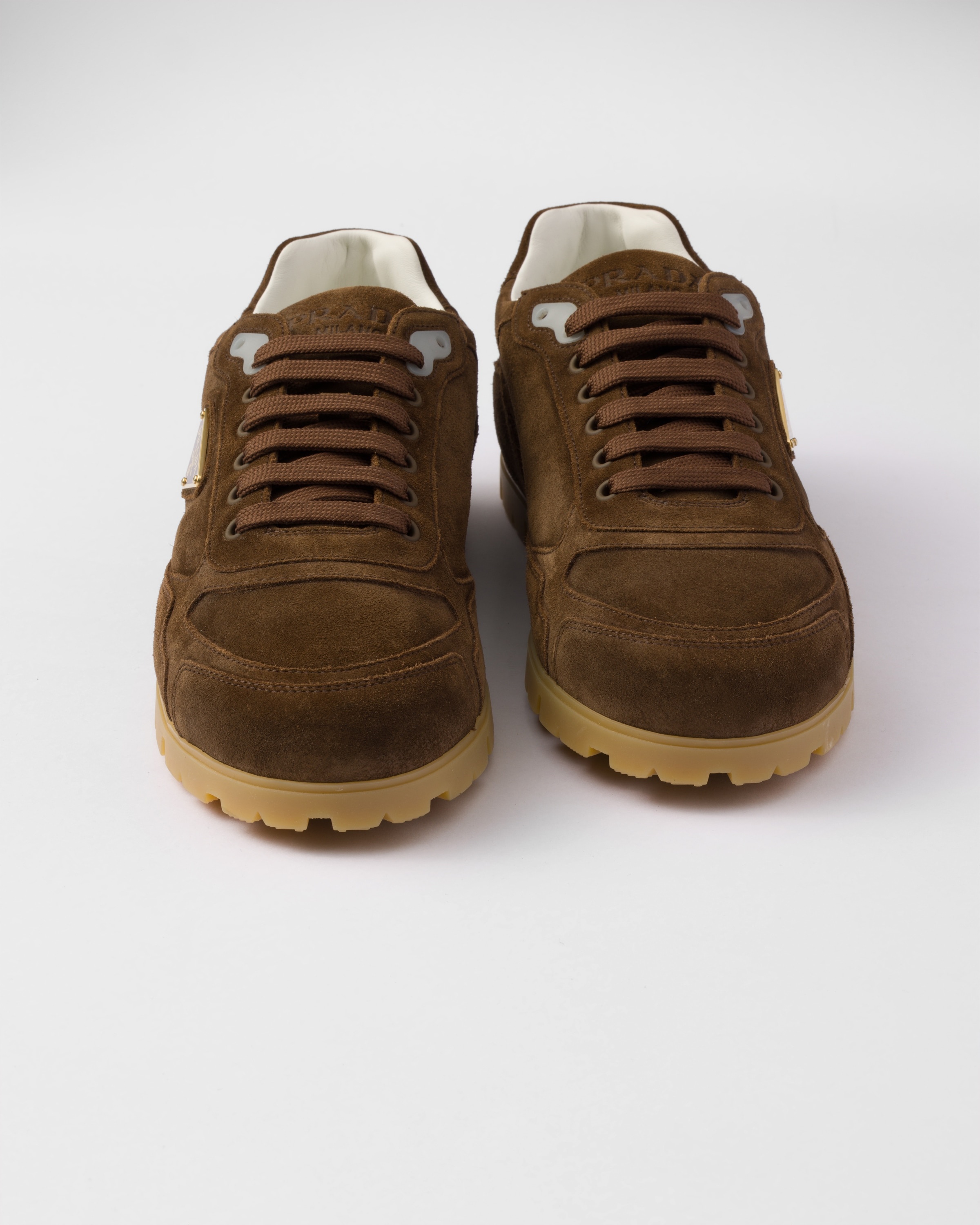 Trail faded suede sneakers - 5