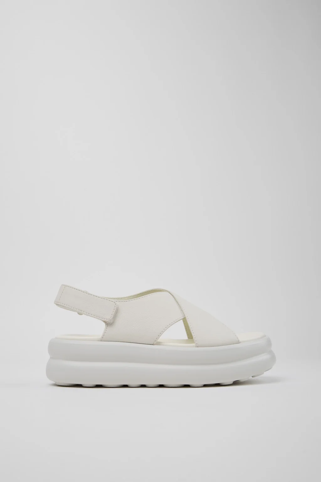 Pelotas Flota Up White Leather Sandals for Women. - 1