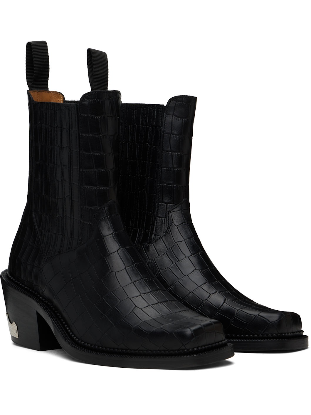 SSENSE Exclusive Black Chelsea Boots - 4