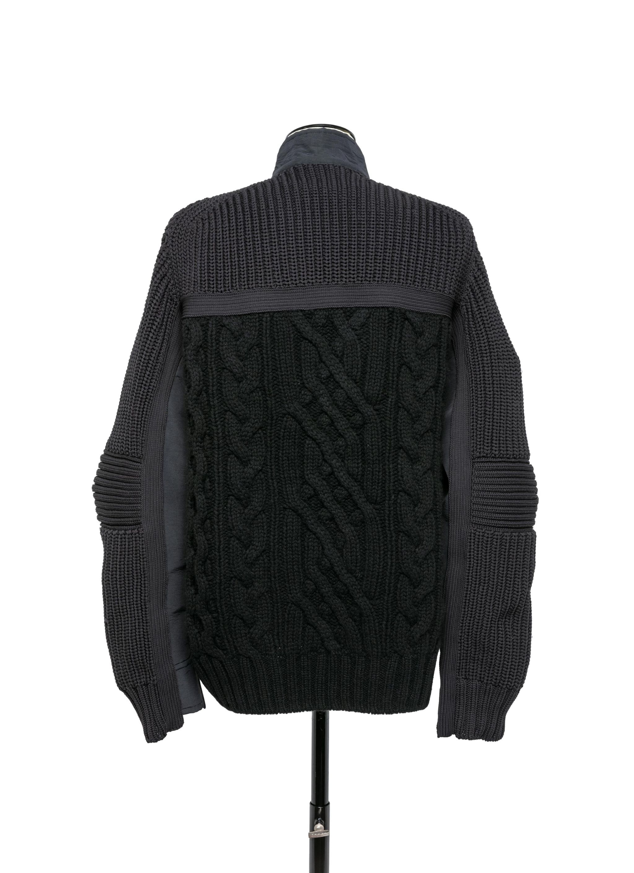Knit Blouson - 4