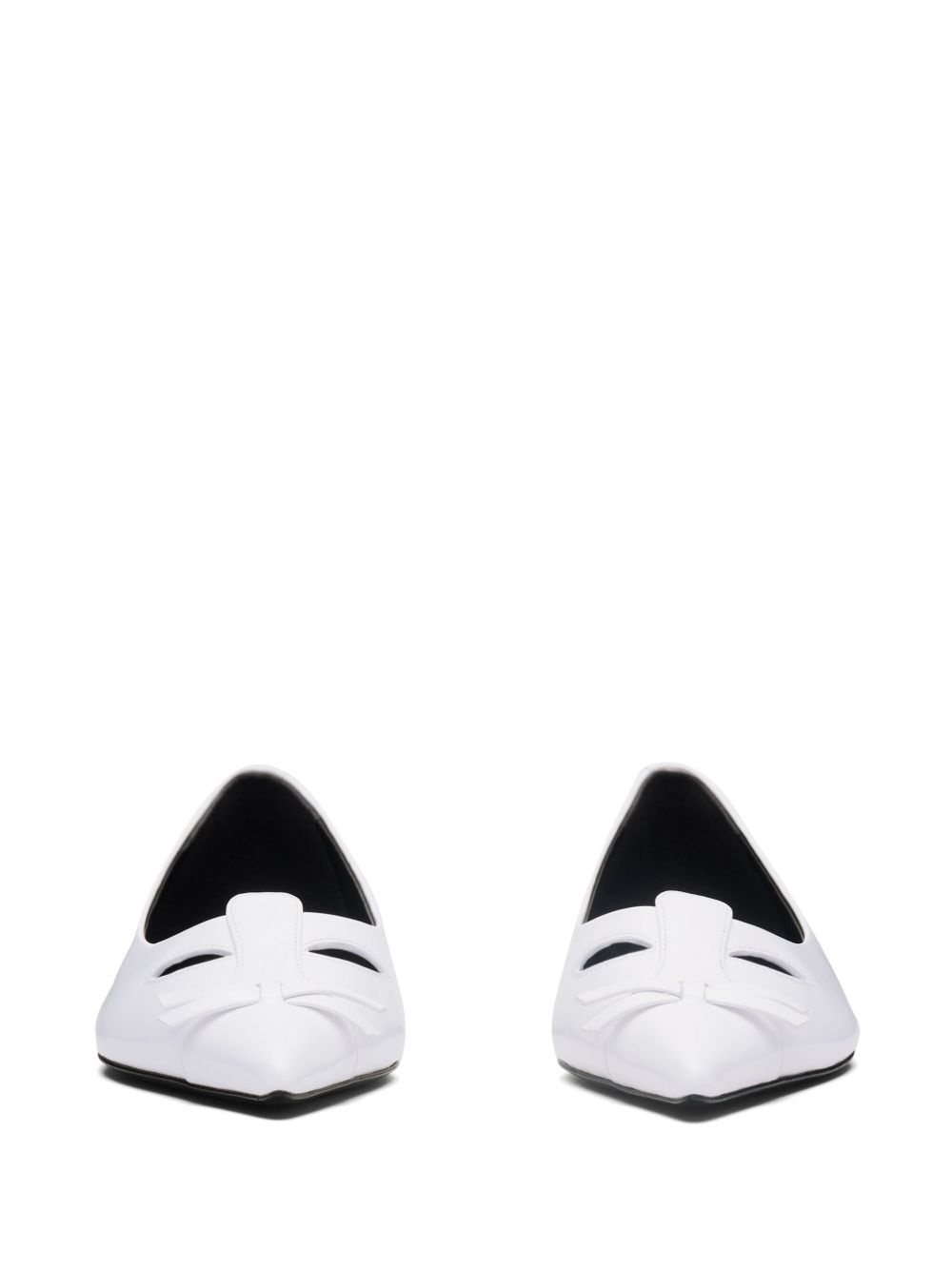 The Leather Kat ballerina flats - 3