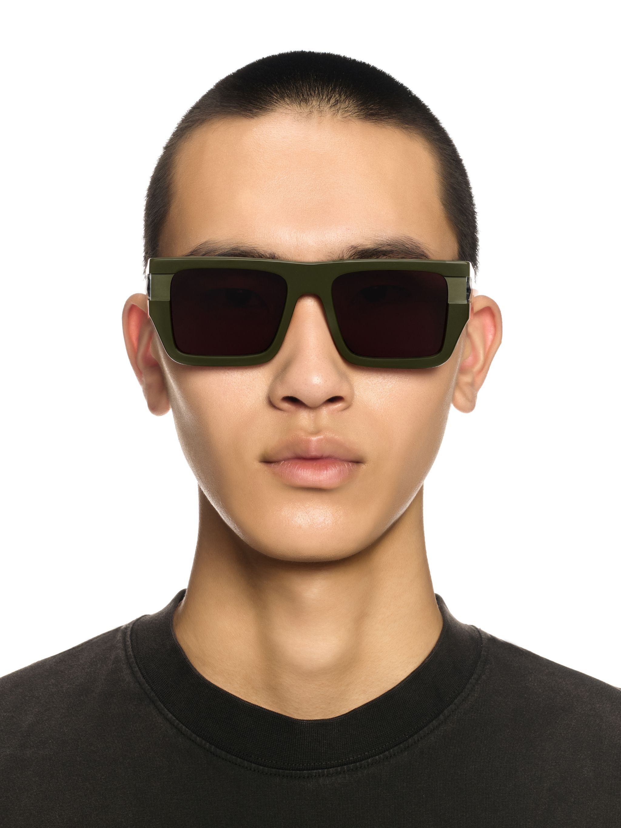 Chester Sunglasses Military Green - Brow - 2