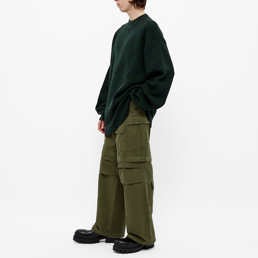 Balenciaga Large Fit Cargo Pant - 5