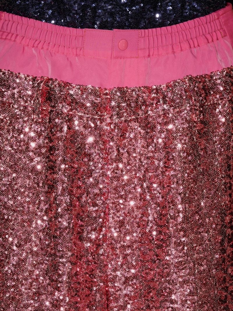 WAIST LAYER SEQUIN SHORTS - 6