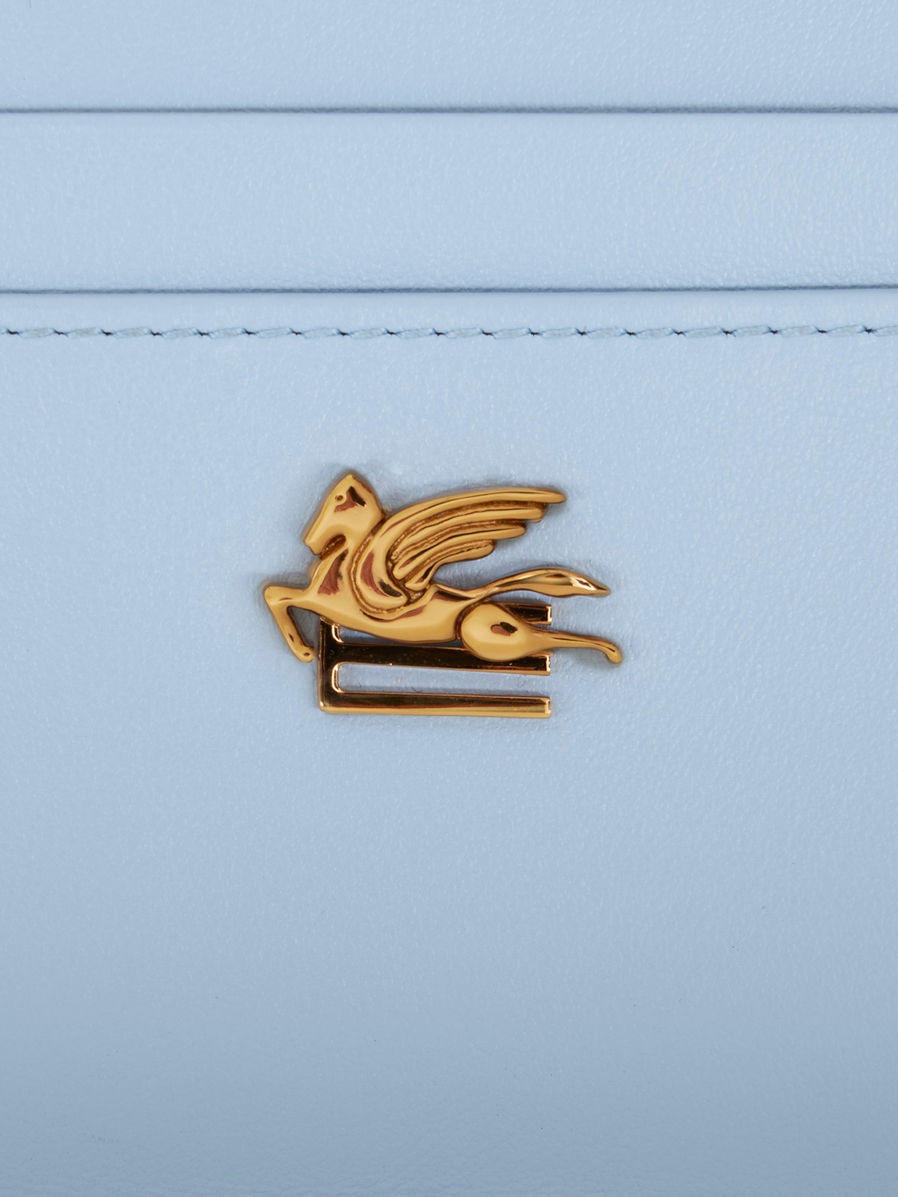 LEATHER CREDIT CARD HOLDER WITH PEGASO - 3