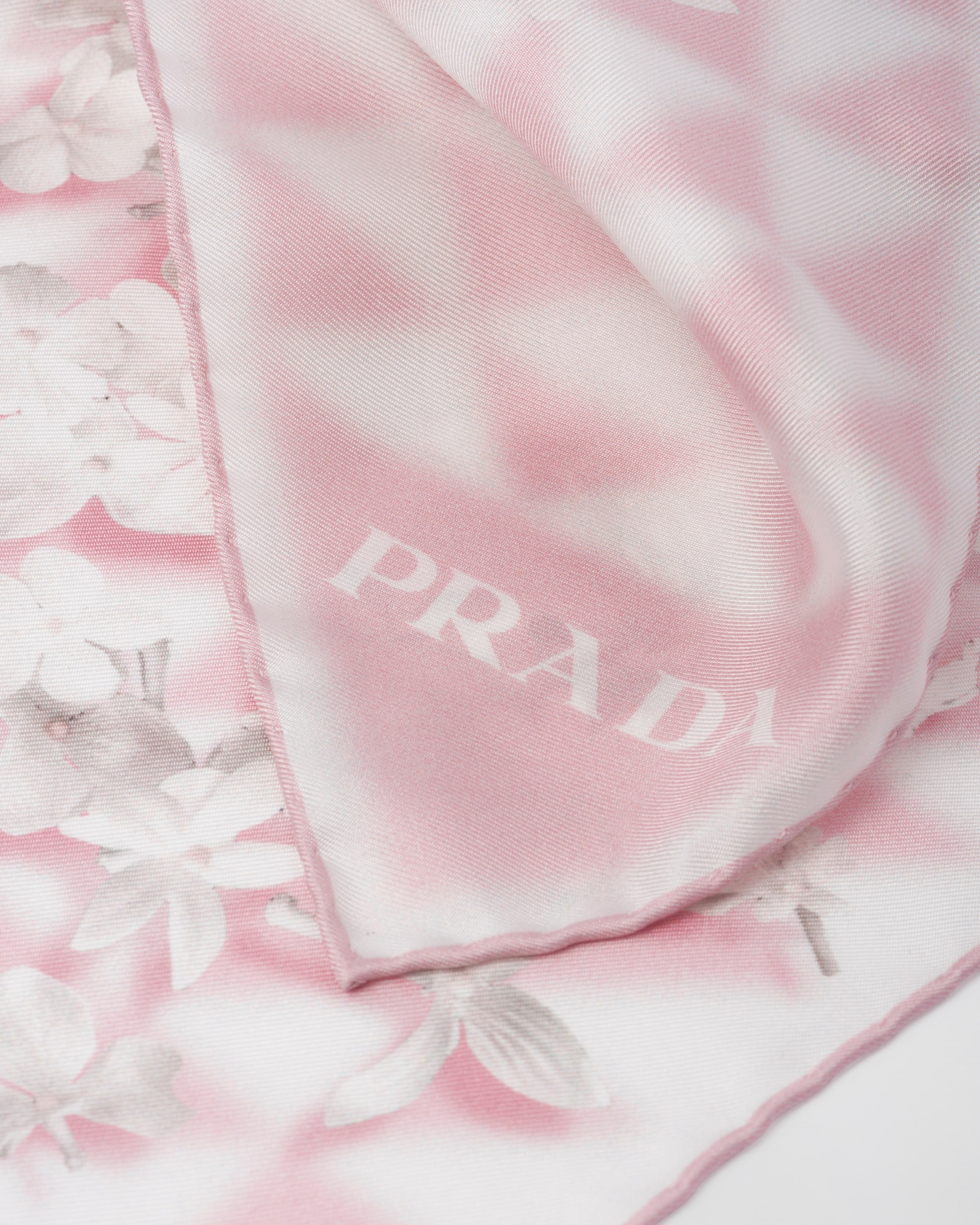 Printed twill scarf - 2