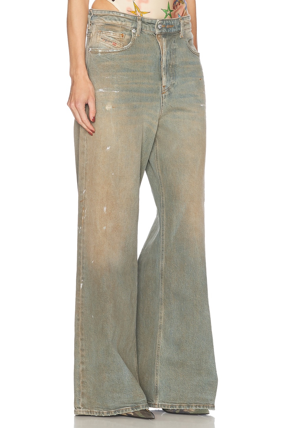 Low Rise Wide Leg - 2