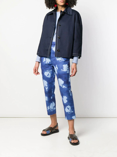 Marni boxy cropped jacket outlook