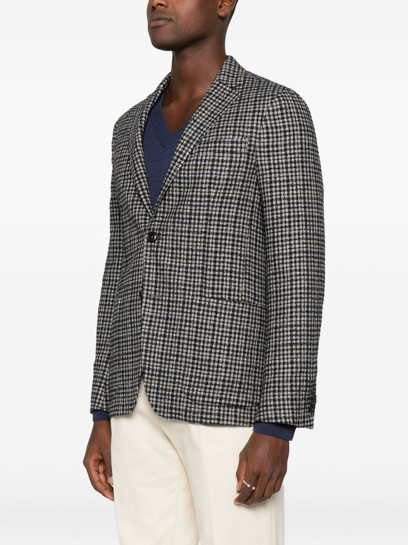 checked two-pocket blazer 3