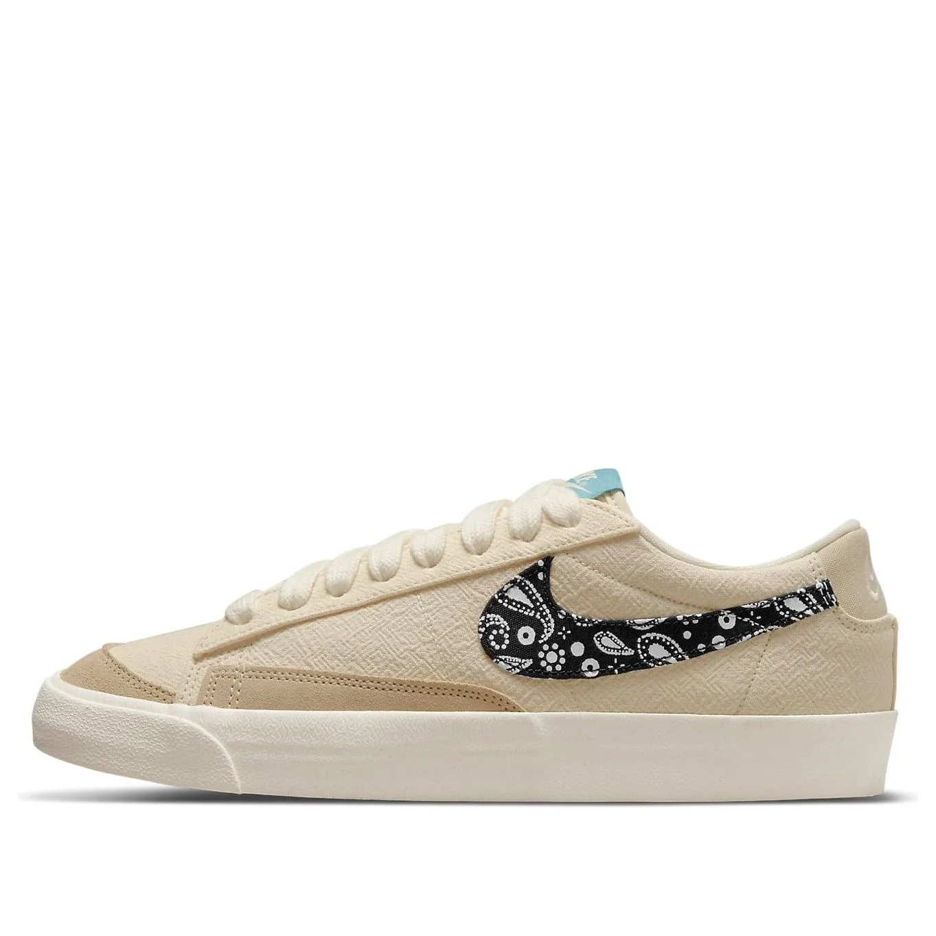 Nike Blazer Low '77 Vintage 'Paisley Swoosh' DJ4665-100 - 1
