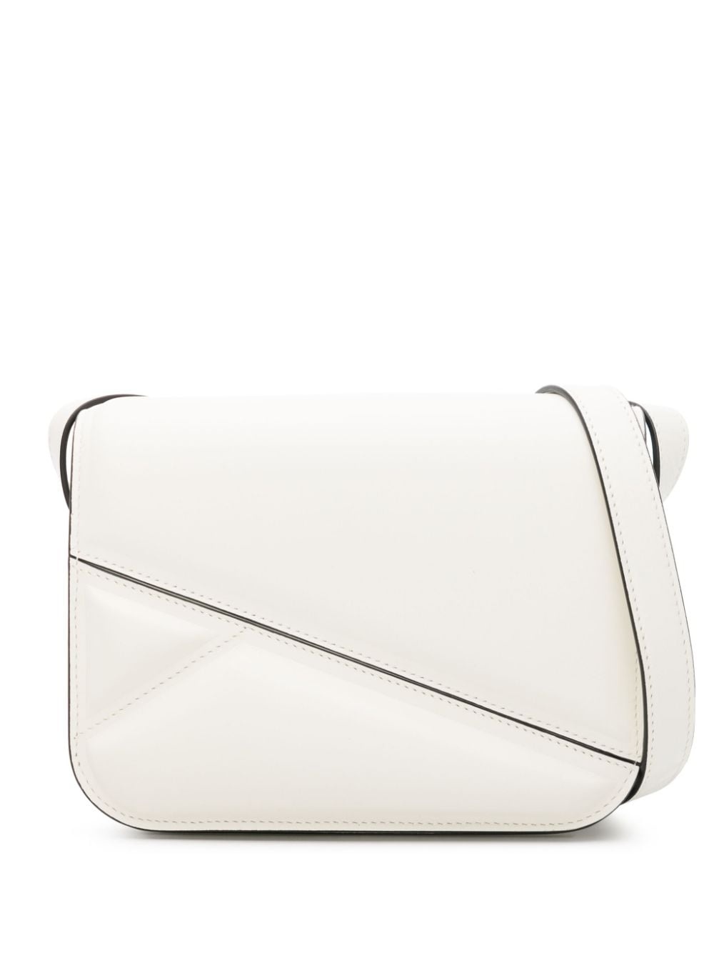 medium Oscar Trunk leather crossbody bag - 1
